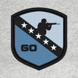 counter striker global offensive logo shield T-Shirt